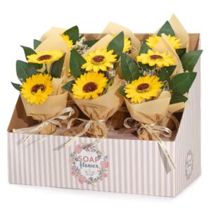 Soap Flower - Two Sunflower Bouquet