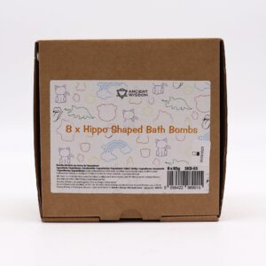 Hippo Bathbomb 85g - Citrus Crush