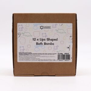 Lips Bathbomb 60g - Raspberry & Pomegranate