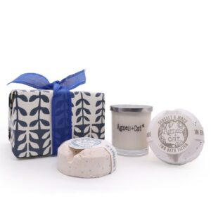 Gift Box - Parma Violet (Candle) + Seasalt and Moss & Dolly Blue (Fizz)