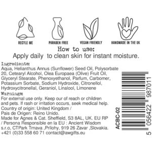 Hand & Body Cream - Sea Salt & Moss - 300ml