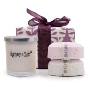 Gift Box - Moonstone (Candle) + Provence & Tea and Roses (Fizz)